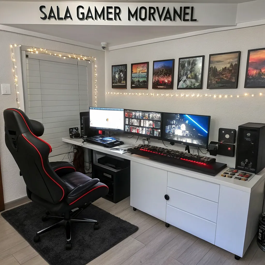 Sala gamer MORVANEL